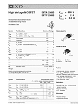 DataSheet IXTA2N80 pdf